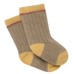 3-Pack Baby Boys Neutral Colorblock Socks