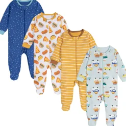 4-Pack Baby Boys Snack Bar Sleep 'N Plays