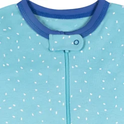 4-Pack Baby Boys Snack Truck Snug Fit Footed Pajamas