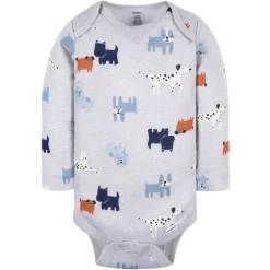 6-Pack Baby Boys Snow Much Fun Onesies® Bodysuits