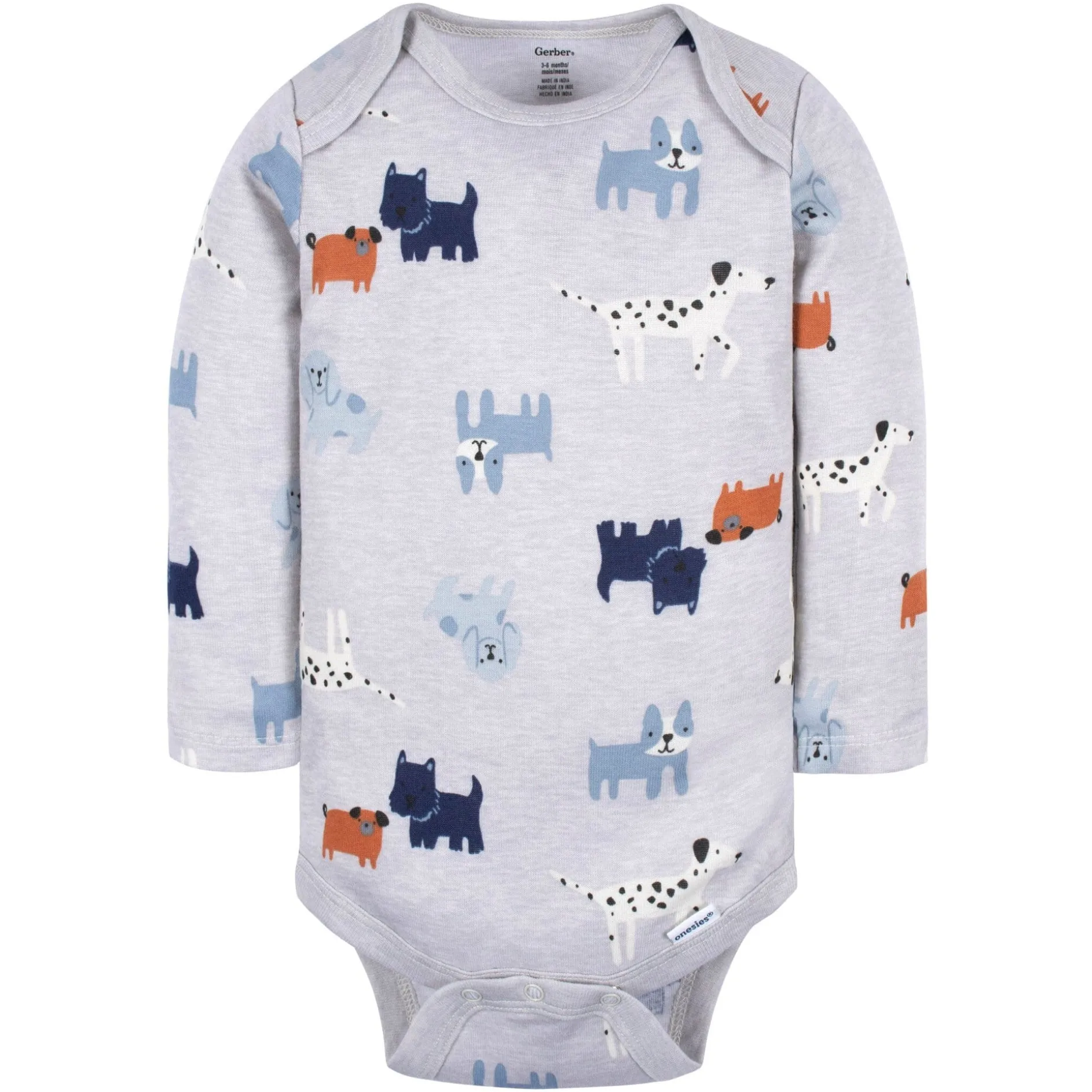 6-Pack Baby Boys Snow Much Fun Onesies® Bodysuits