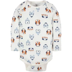 6-Pack Baby Boys Snow Much Fun Onesies® Bodysuits