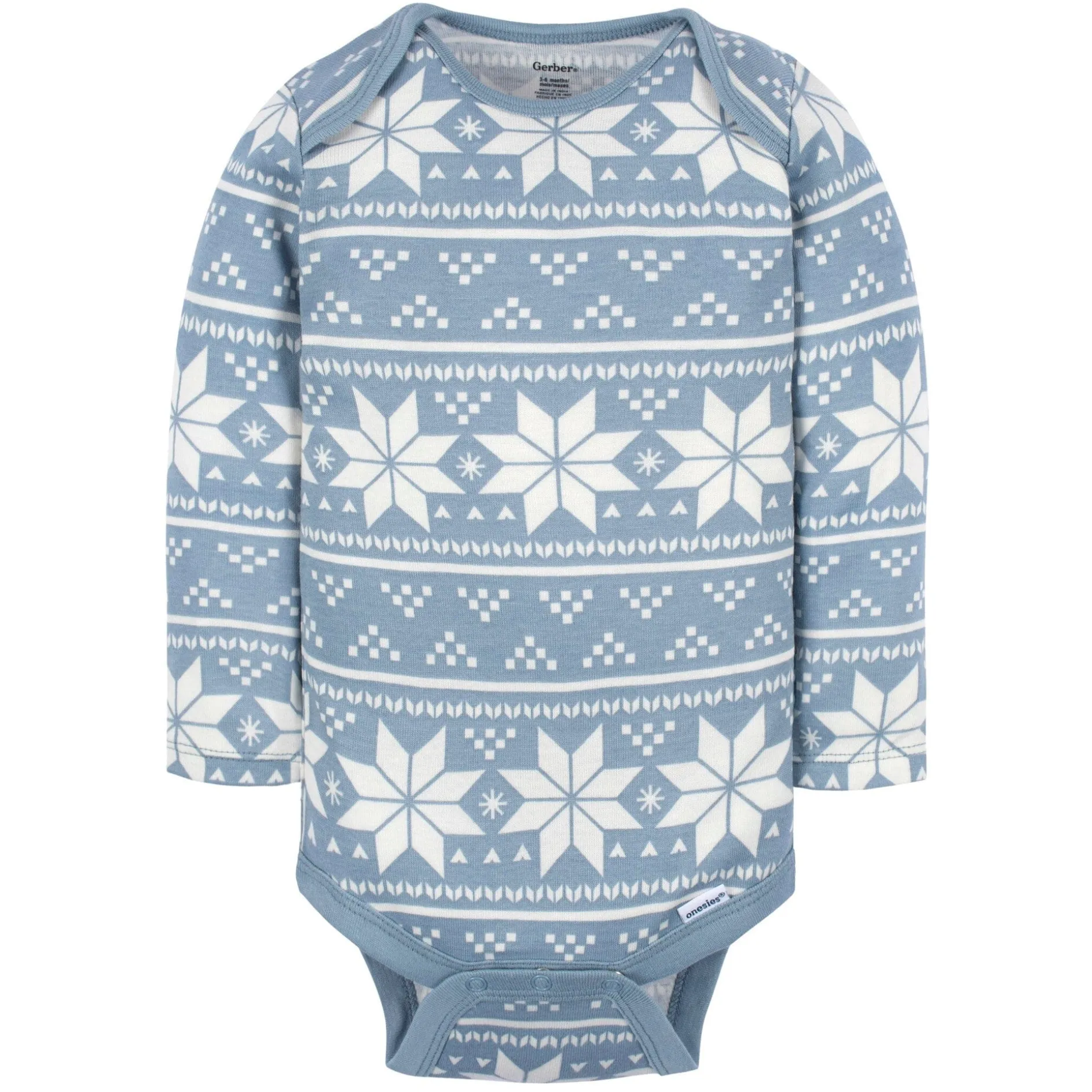 6-Pack Baby Boys Snow Much Fun Onesies® Bodysuits