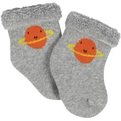 12-Pack Baby Boys Space Explorer Terry Wiggle Proof® Socks