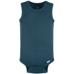 5-Pack Baby Boys Stripes Sleeveless Onesies® Bodysuits