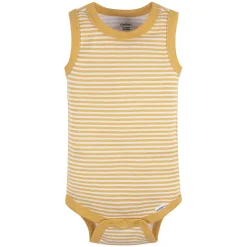 5-Pack Baby Boys Stripes Sleeveless Onesies® Bodysuits