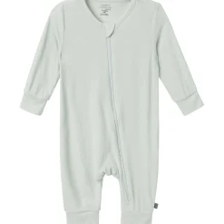 2-Pack Baby Boys Teal Fishing Zip Front Viscose Rompers