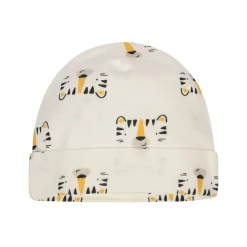 12-Pack Baby Boys Tiger Cap and Mitten Set