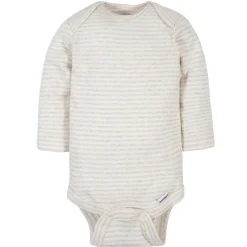 6-Pack Baby Boys Tiger Long Sleeve Onesies® Bodysuits