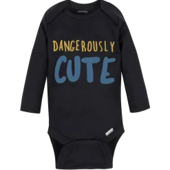 6-Pack Baby Boys Tiger Long Sleeve Onesies® Brand Bodysuits