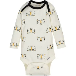 6-Pack Baby Boys Tiger Long Sleeve Onesies® Brand Bodysuits