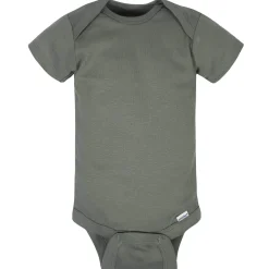 8-Pack Baby Boys Tiger Short Sleeve Onesies® Bodysuits