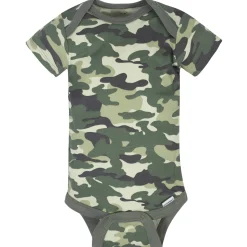 8-Pack Baby Boys Tiger Short Sleeve Onesies® Bodysuits