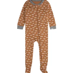 4-Pack Baby Boys Treats Snug Fit Footed Pajamas