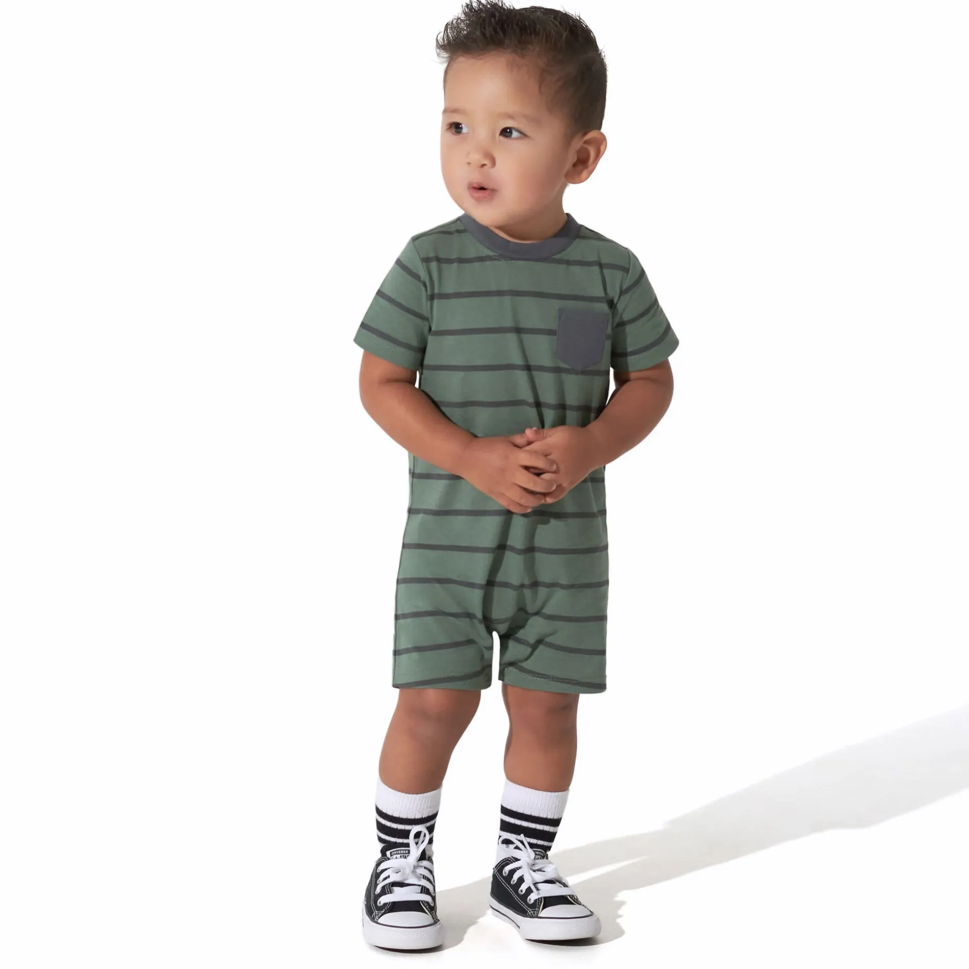 3-Pack Baby Boys Unbearably Cute Rompers