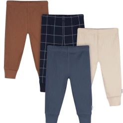 4-Pack Baby Boys Vintage Indigo Active Pants