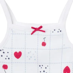 4-Pack Baby Girls Americana Sleeveless Bodysuits
