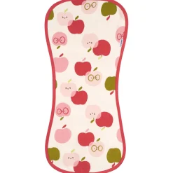 4-Pack Baby Girls Apples Burp Cloths