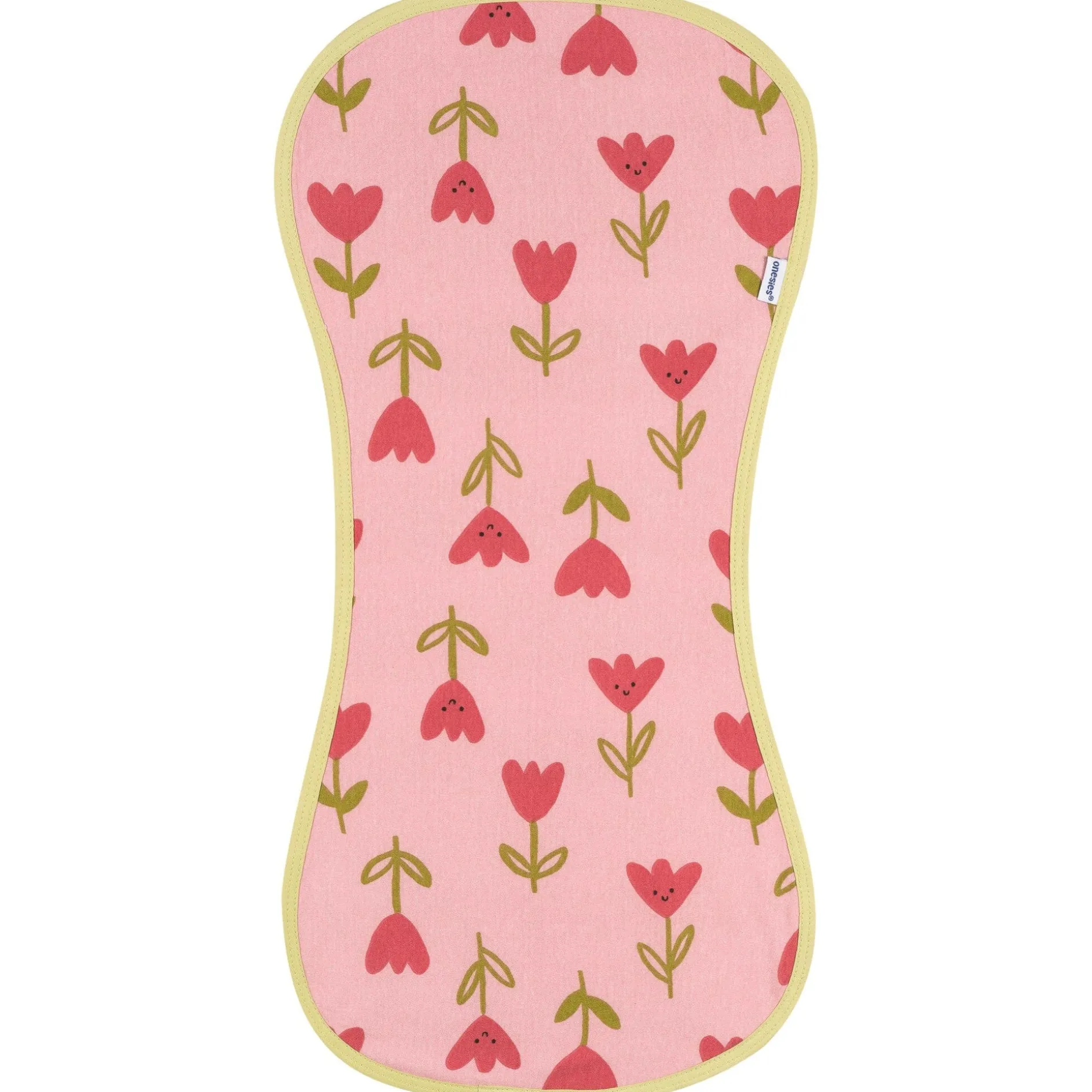 4-Pack Baby Girls Apples Burp Cloths