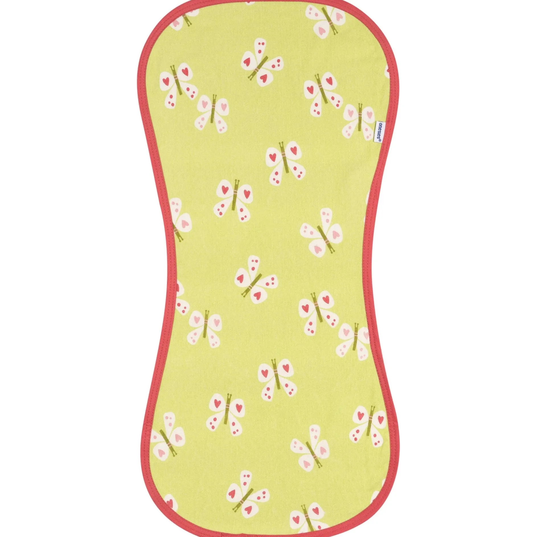 4-Pack Baby Girls Apples Burp Cloths