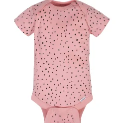 8-Pack Baby Girls Bear Short Sleeve Onesies® Bodysuits