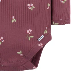 2-Pack Baby Girls Berries Henley Onesies® Bodysuits