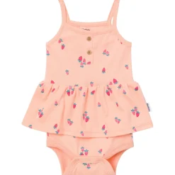 4-Pack Baby Girls Berries Sleeveless Bodysuits