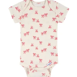 8-Pack Baby Girls Berry Happy Short Sleeve Onesies® Bodysuits