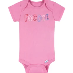 8-Pack Baby Girls Berry Happy Short Sleeve Onesies® Bodysuits