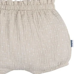 3-Pack Baby Girls Black, Tan Dot & Pink Gauze Bubble Shorts