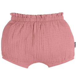 3-Pack Baby Girls Black, Tan Dot & Pink Gauze Bubble Shorts
