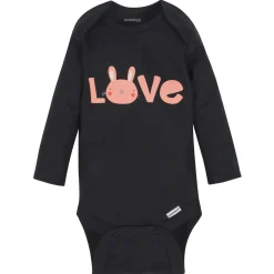 6-Pack Baby Girls Bunny Long Sleeve Onesies® Brand Bodysuits