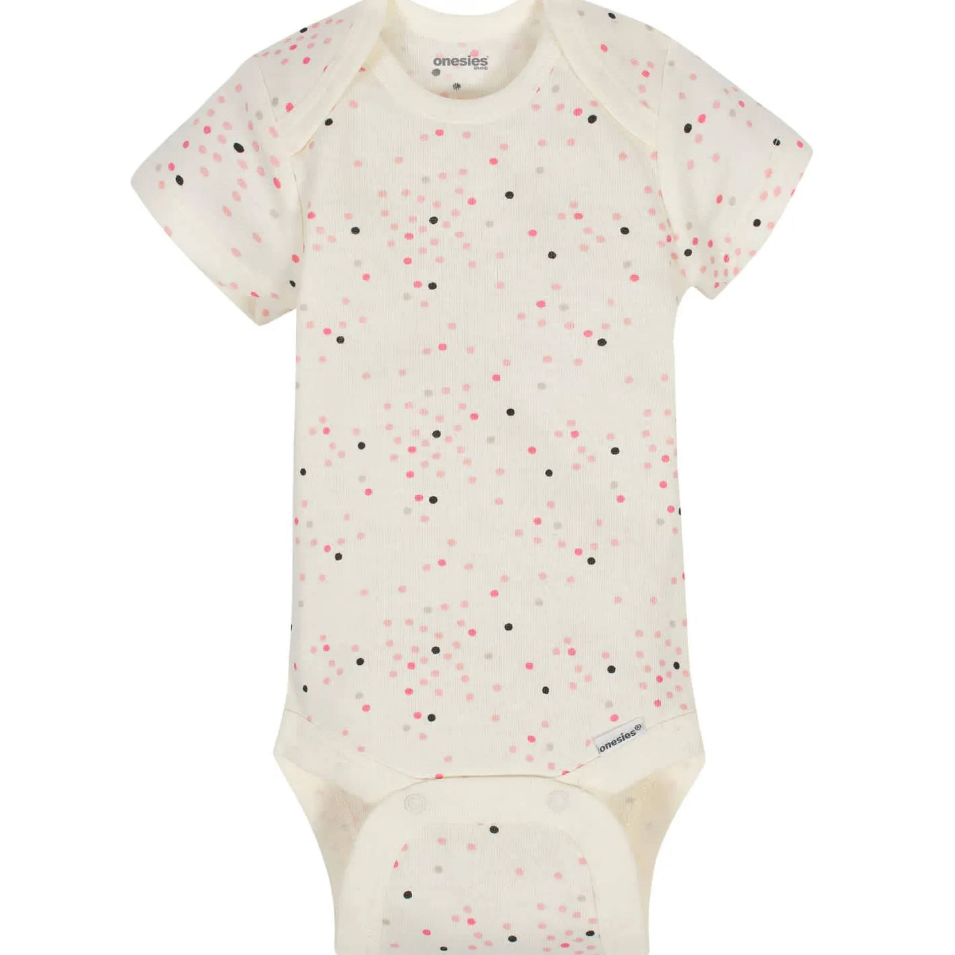 8-Pack Baby Girls Bunny Onesies® Brand Bodysuits