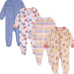 4-Pack Baby Girls Carnival Treats Sleep 'N Plays