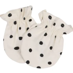4-Pack Baby Girls Flower Pot No Scratch Mittens