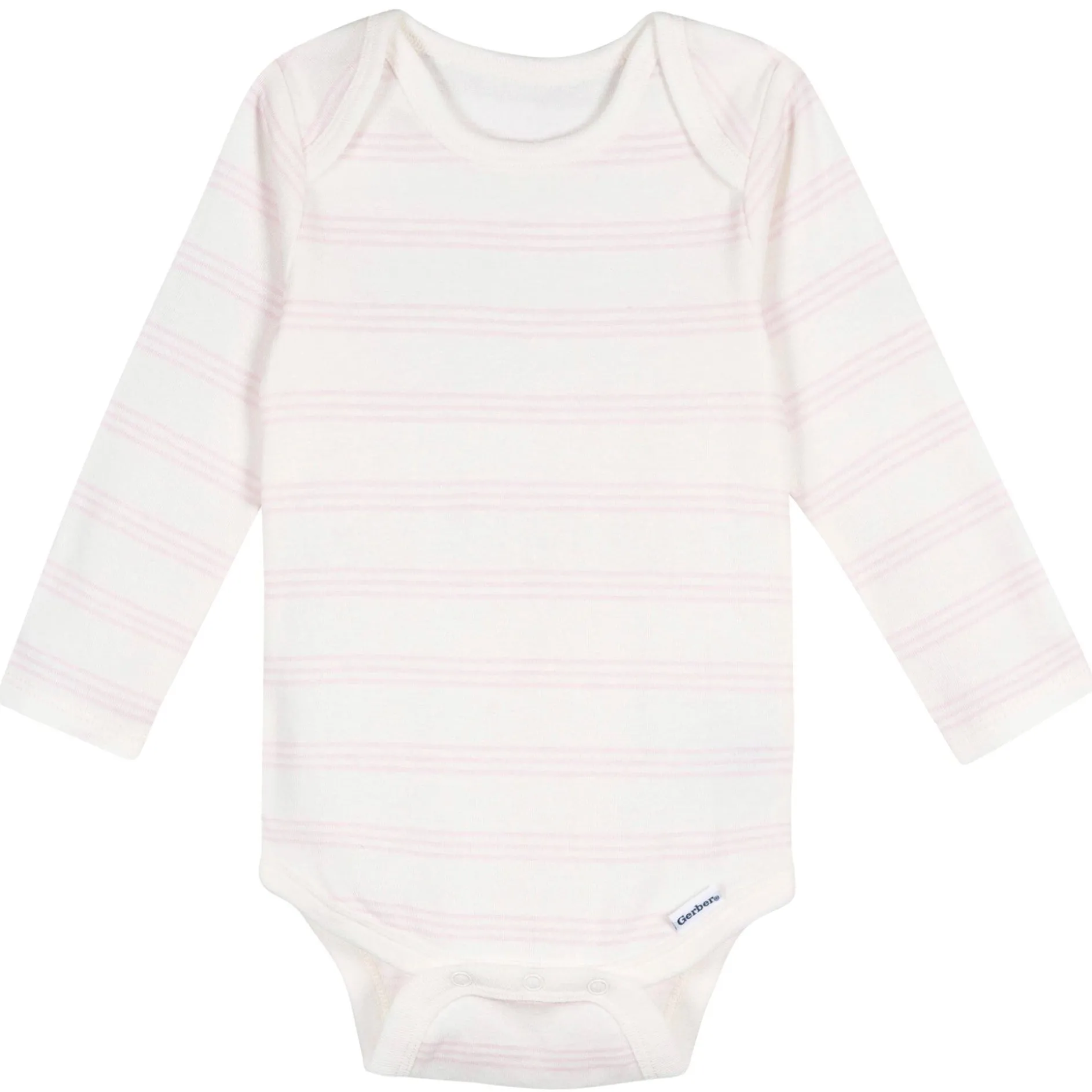 5-Pack Baby Girls Flowers Long Sleeve Bodysuits