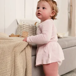 5-Pack Baby Girls Flowers Long Sleeve Bodysuits