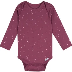 5-Pack Baby Girls Flowers Long Sleeve Bodysuits