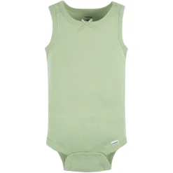 5-Pack Baby Girls Flowers & Rainbows Sleeveless Onesies® Bodysuits