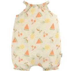 2-Pack Baby Girls Fruit Rompers