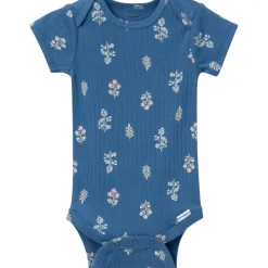 6-Pack Baby Girls Garden Floral Bodysuits