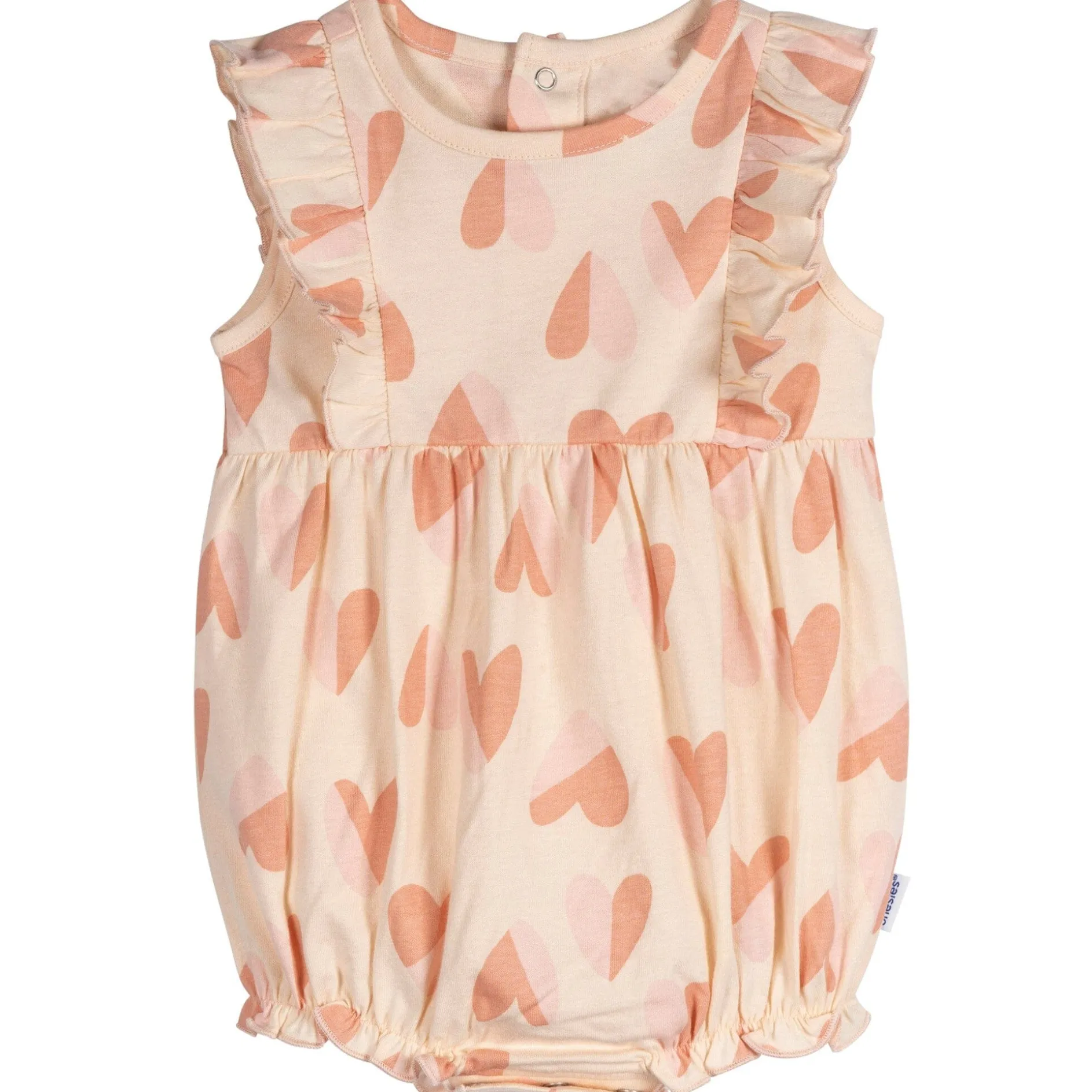 3-Pack Baby Girls Garden Rompers