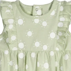 3-Pack Baby Girls Garden Rompers