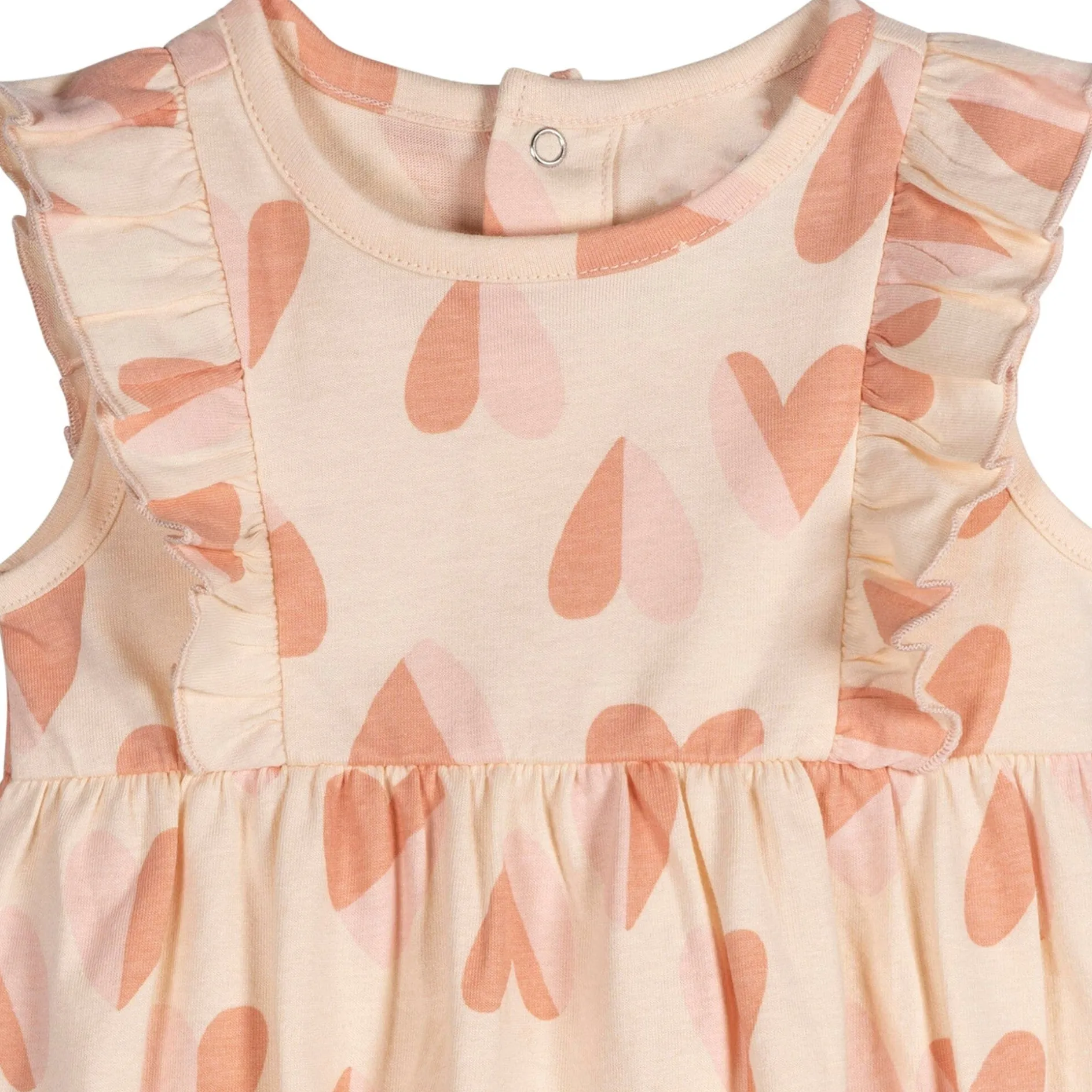 3-Pack Baby Girls Garden Rompers