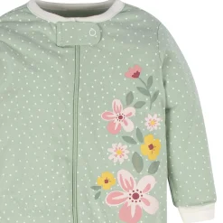 4-Pack Baby Girls Golden Floral Sleep 'N Plays