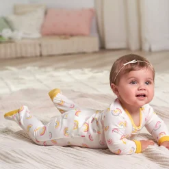 4-Pack Baby Girls Golden Floral Sleep 'N Plays