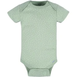 8-Pack Baby Girls Golden Floral Onesies® Bodysuits