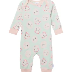 3-Pack Baby Girls Good Vibes Lap Shoulder Rompers