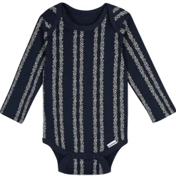 5-Pack Baby Girls Horses Long Sleeve Bodysuits