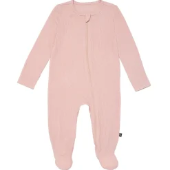 2-Pack Baby Girls Ivory Wildflower Sleep 'N Plays With Mitten Cuffs